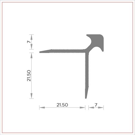 copie de R-357 Nez de marche 3 mm