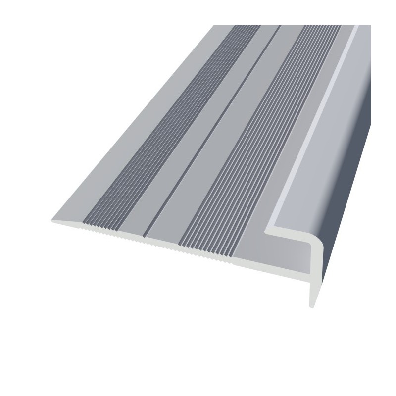 copy of R-349 Aluminium stair nose for 8 mm