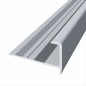 copy of copy of R-349 Aluminium stair nose for 8 mm
