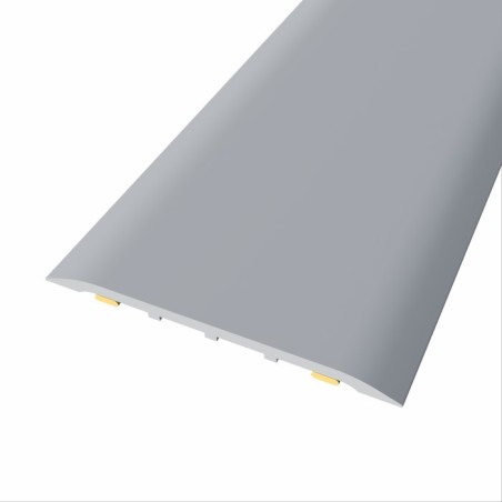Aluminium cover strip 80 mm ref. 393 invisible fixation + adhesive